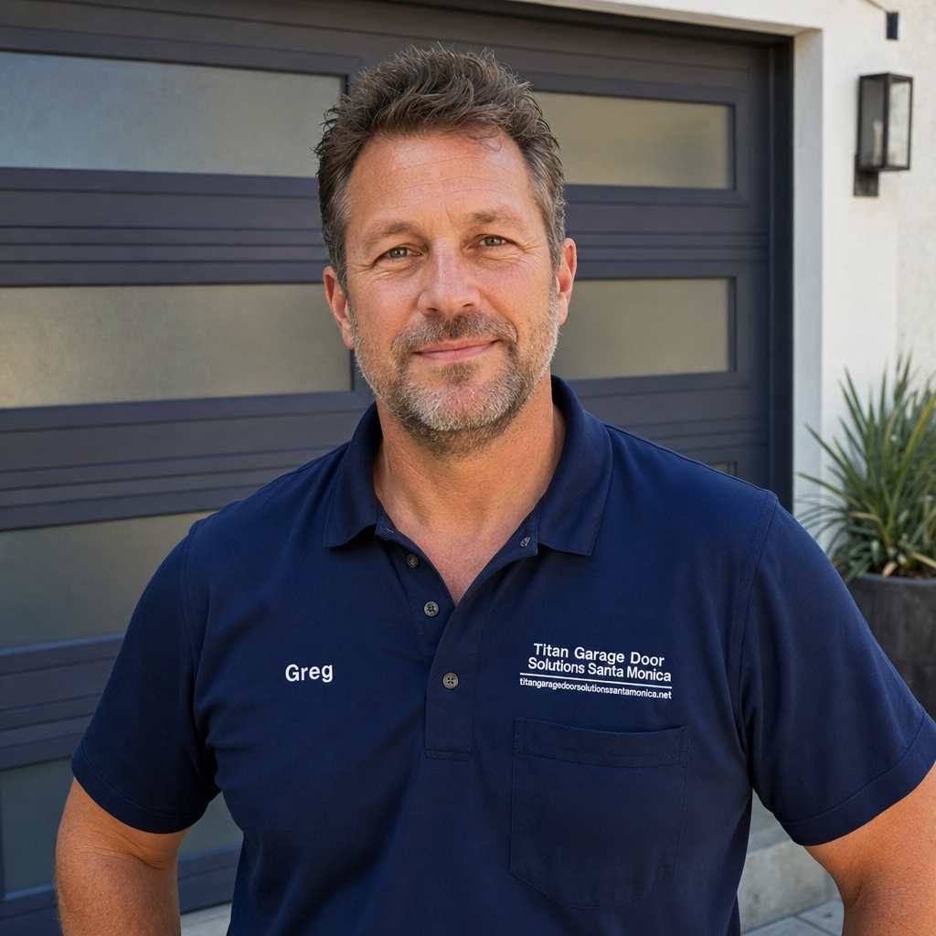 Greg Thompson, owner of Titan Garage Door Solutions Santa Monica